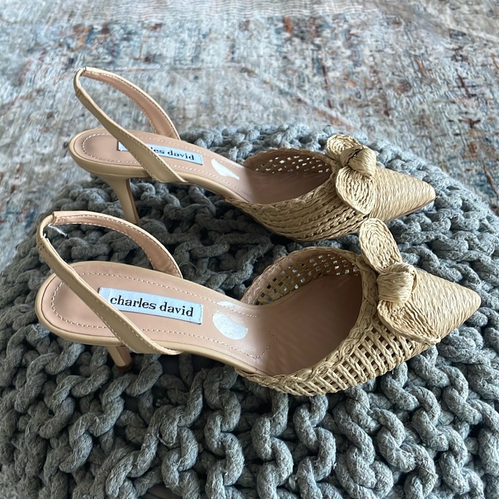 Sling Back 3 inch heels